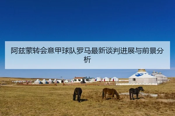 阿兹蒙转会意甲球队罗马最新谈判进展与前景分析